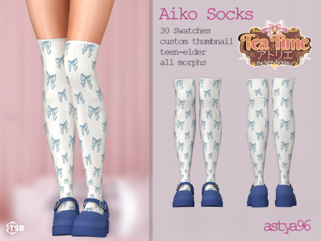 tea-time-aiko-socks-by-astya96