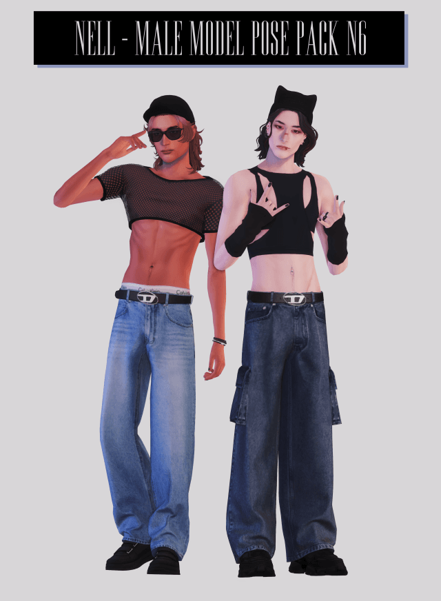 male-model-pose-pack-n6-by-nell