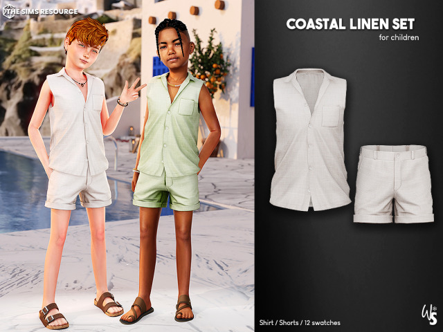 &nbsp;coastal-linen-set&nbsp;for-your-kids-by-wisteriasims