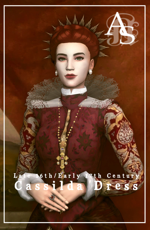 (ts4cc)-late-16th/early-17th-century-&ldquo;cassilda&rdquo;-dress-by-anachrosims