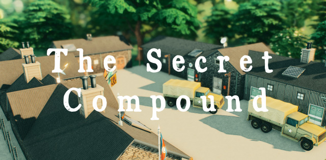 [ts4-lots]-the-secret-compound-(facility)-(no-cc)-by-anachrosims