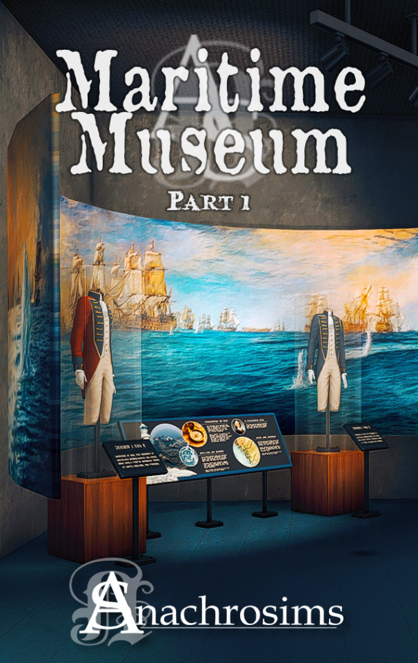 (ts4cc)-maritime-museum:-part-1-by-anachrosims