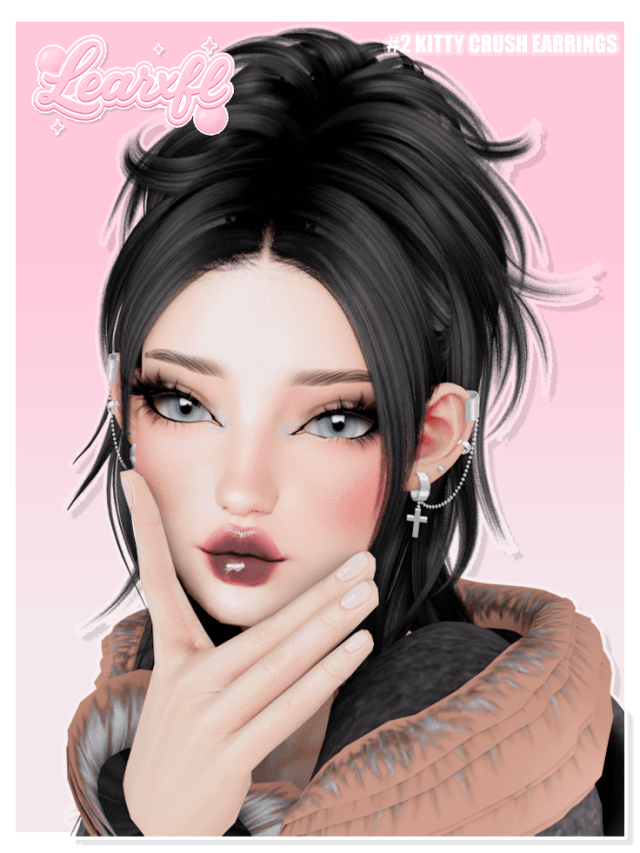 #2-earrings:-kitty-crush-earrings-by-learx-flaire