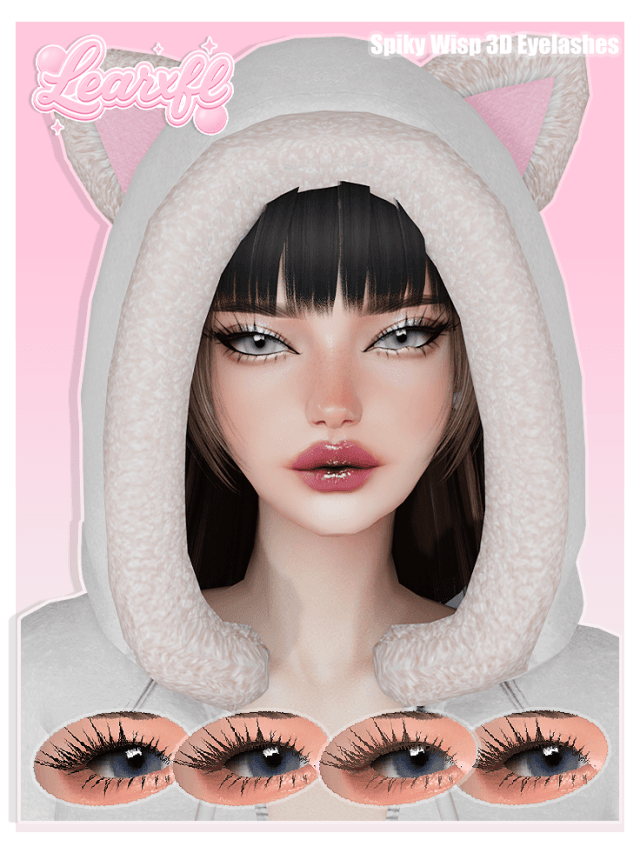 3d-eyelashes:-spiky-wisp-&-baby-doll-by-learx-flaire