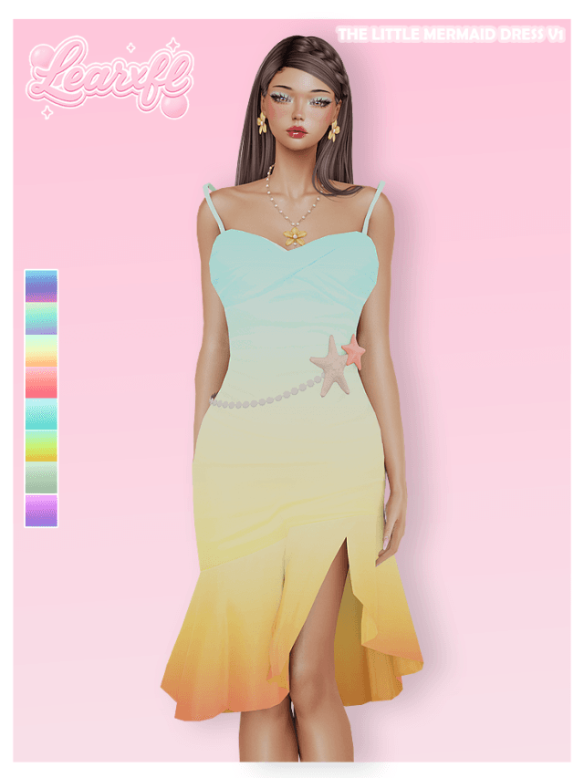 #1-full-body:-the-little-mermaid-dress-v1-by-learx-flaire