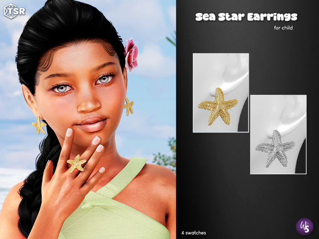 sea-star-jewelry-set-for-child-by-wisteriasims