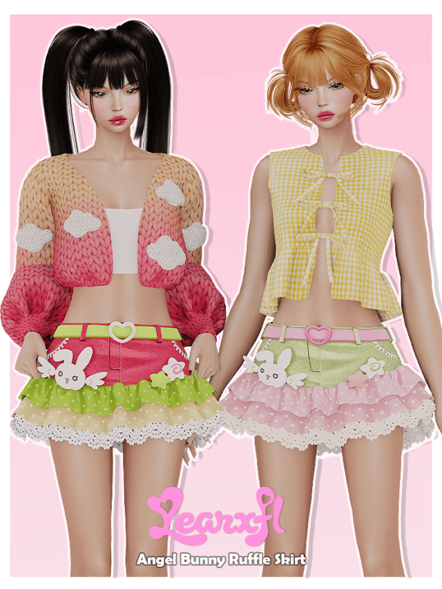 #3:-angel-bunny-ruffle-skirt-|-anime-btm-44-by-learx-flaire