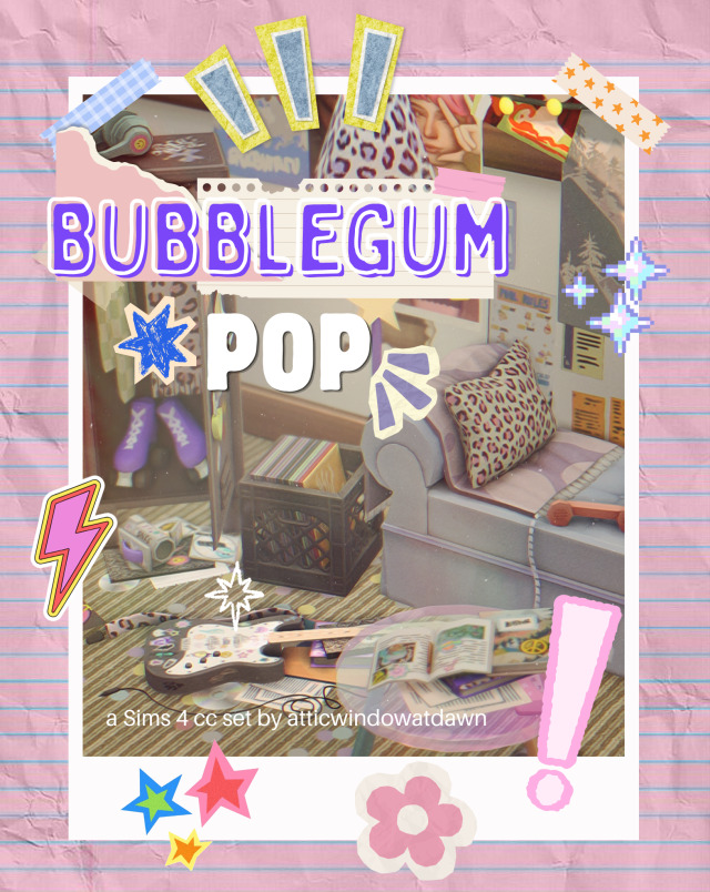 bubblegum-pop-cc-set-by-atticwindowatdawn